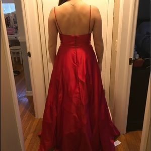 Red prom/evening gown